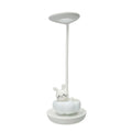White baby rabbit lamp