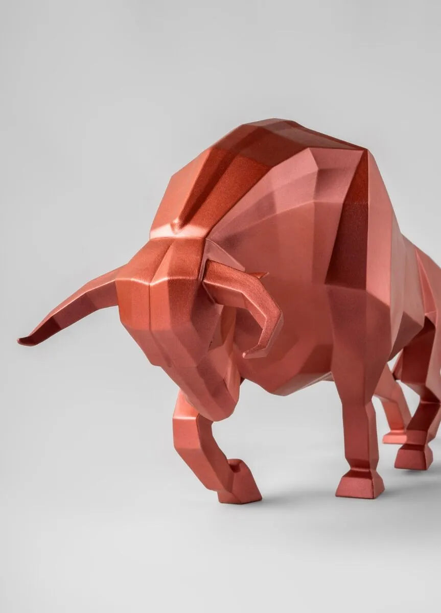 Toro Rojo Metálico