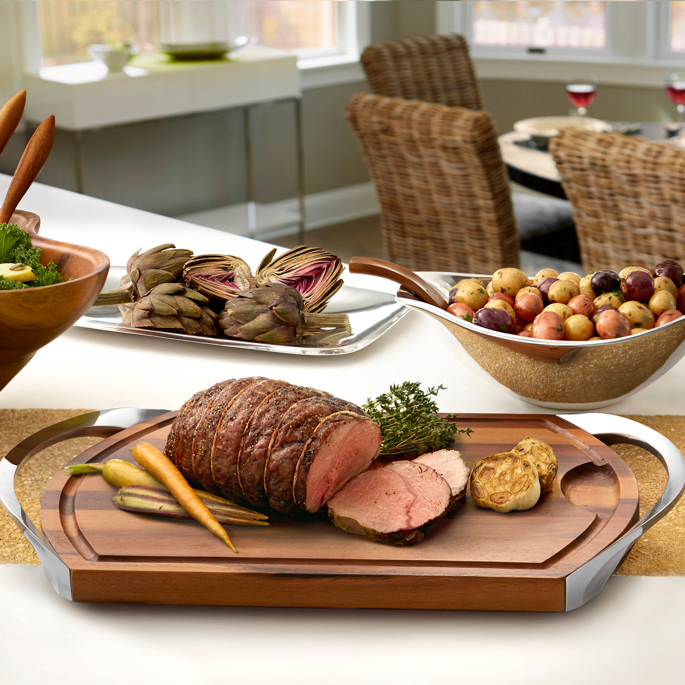 Carve & serve station