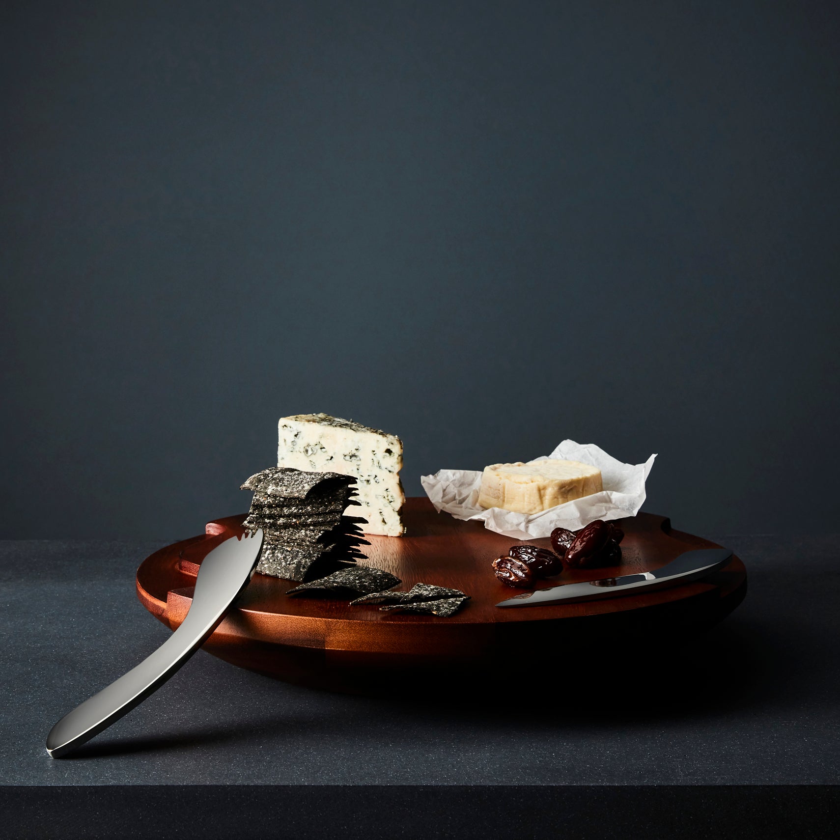 Cheese block w/knife