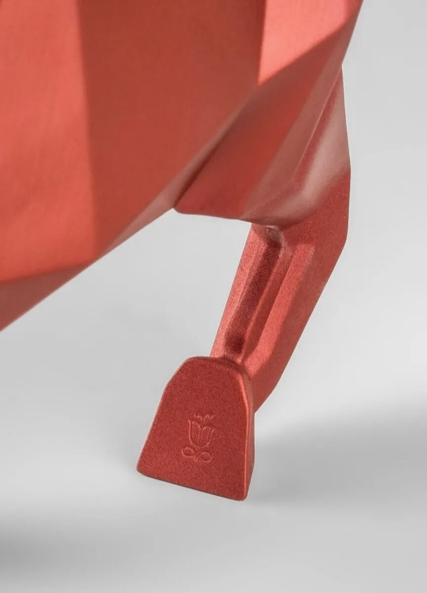 Toro Rojo Metálico