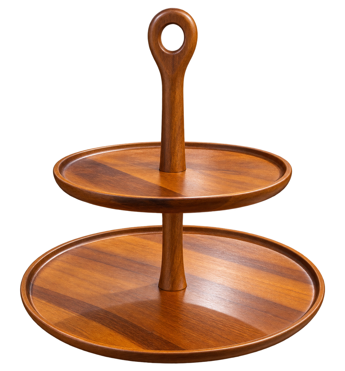 Wood tiered