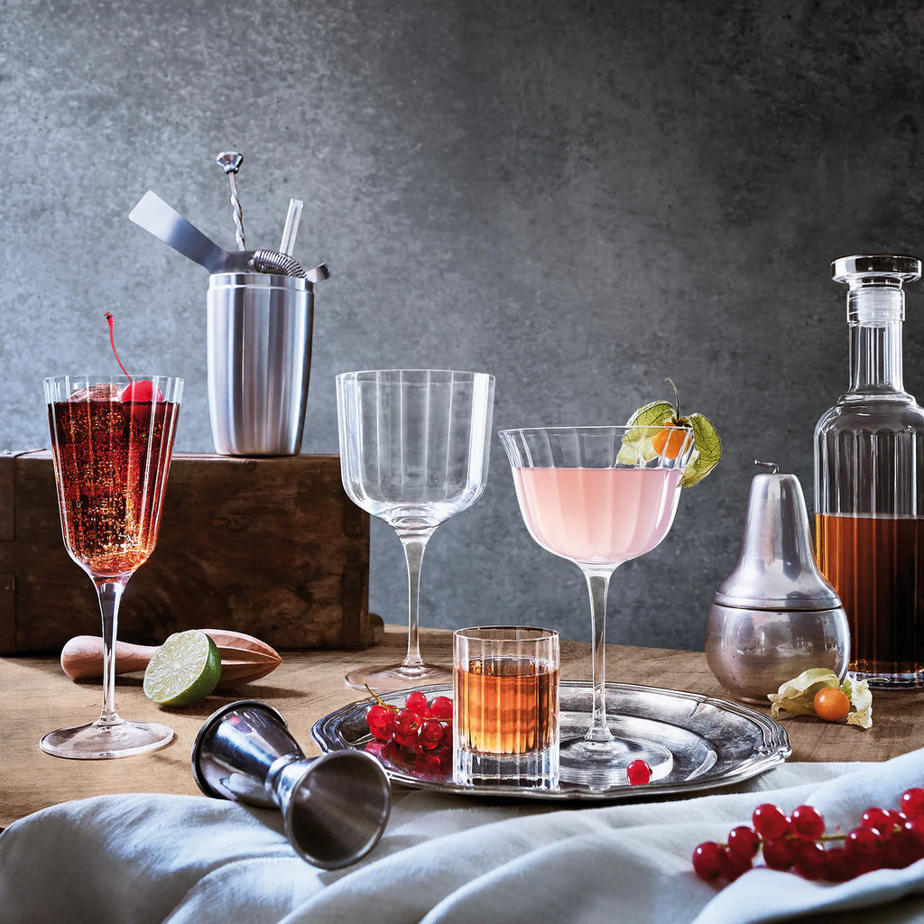Vintage cocktail glass